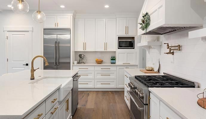 Clean modern kitchen