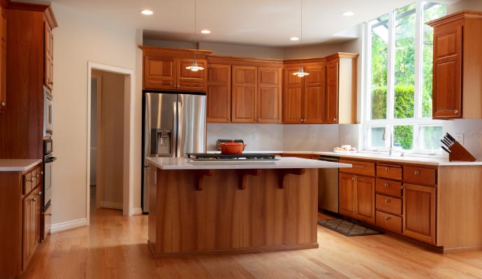 Cabinet refinishing
