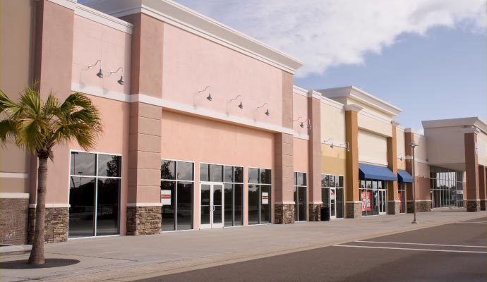 Strip malls